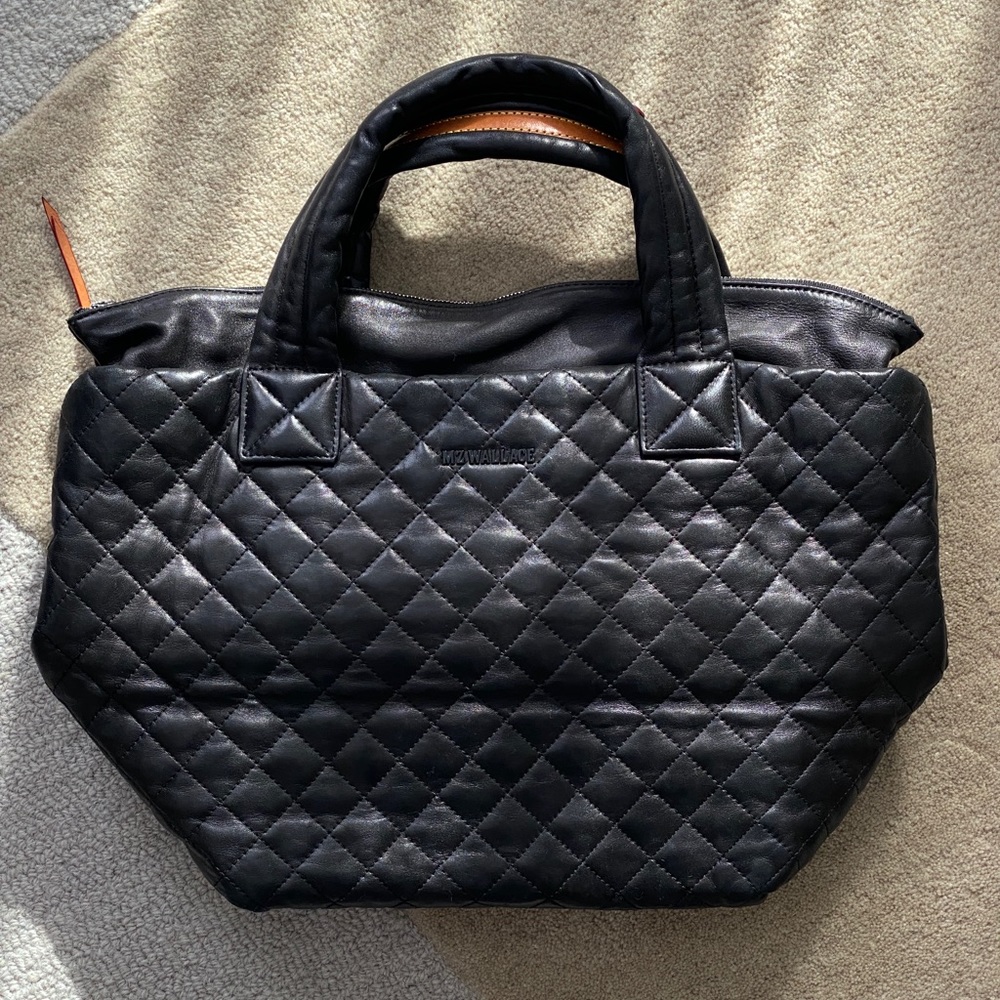 Small Leather Metrotote